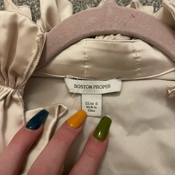 Boston Proper blouse size 4 - Picture 3 of 4